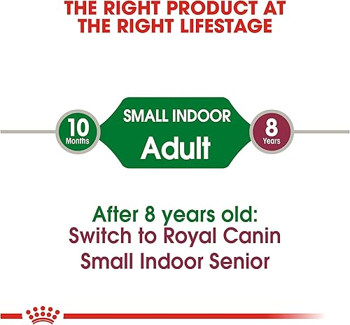 Miniatura 6 de Royal Canin Alimento seco para perros adultos de interior pequeño, bolsa de 2.5 libras