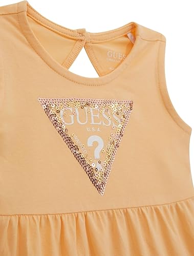 Miniatura 3 de GUESS baby-girls Eco - Conjunto de vestido sin mangas y cubrepañales