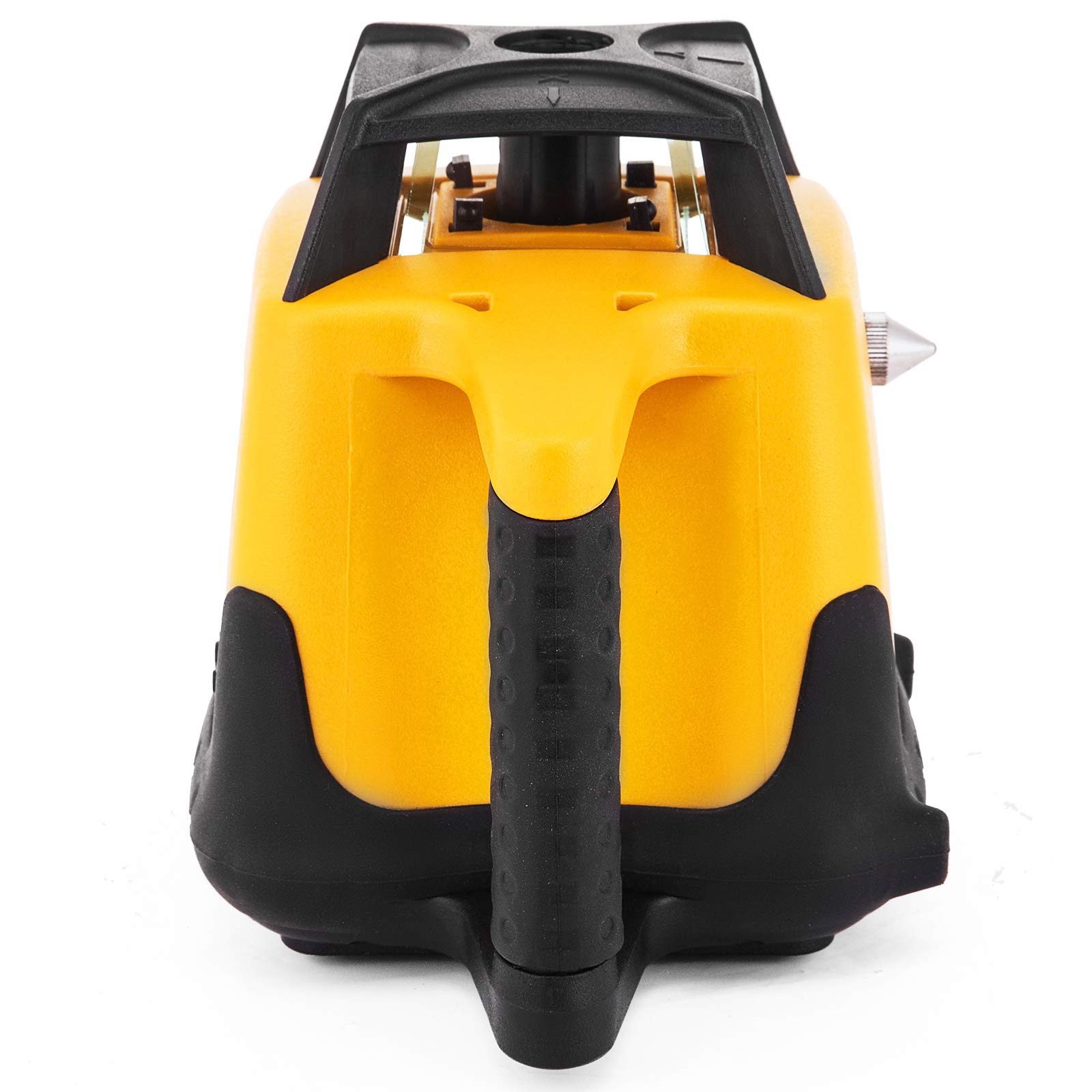 Zielony laser krzyżowy 500 m laser liniowy samopoziomujący 360 obrotowy poziomnica laserowa laser budowlany automatyczna obrotowa poziomnica laserowa Yellow Shell z pilotem zdalnego sterowania