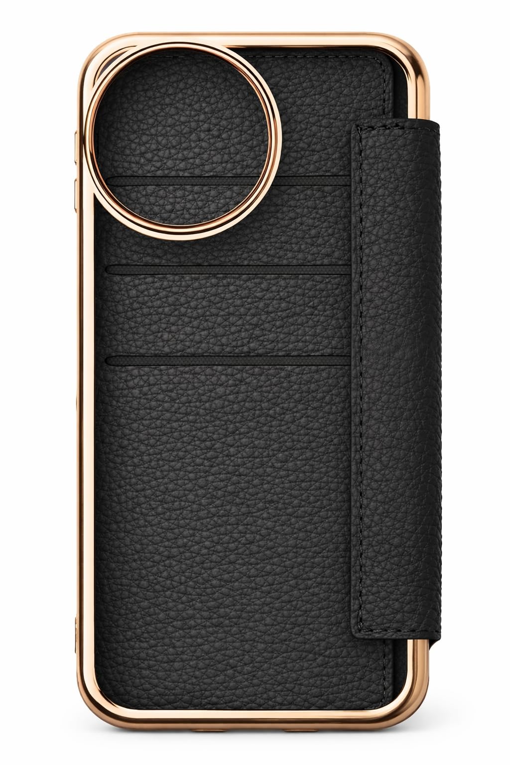 Amazon.co.jp: empire 背面クリア 手帳型 スマホケース (ブラックx