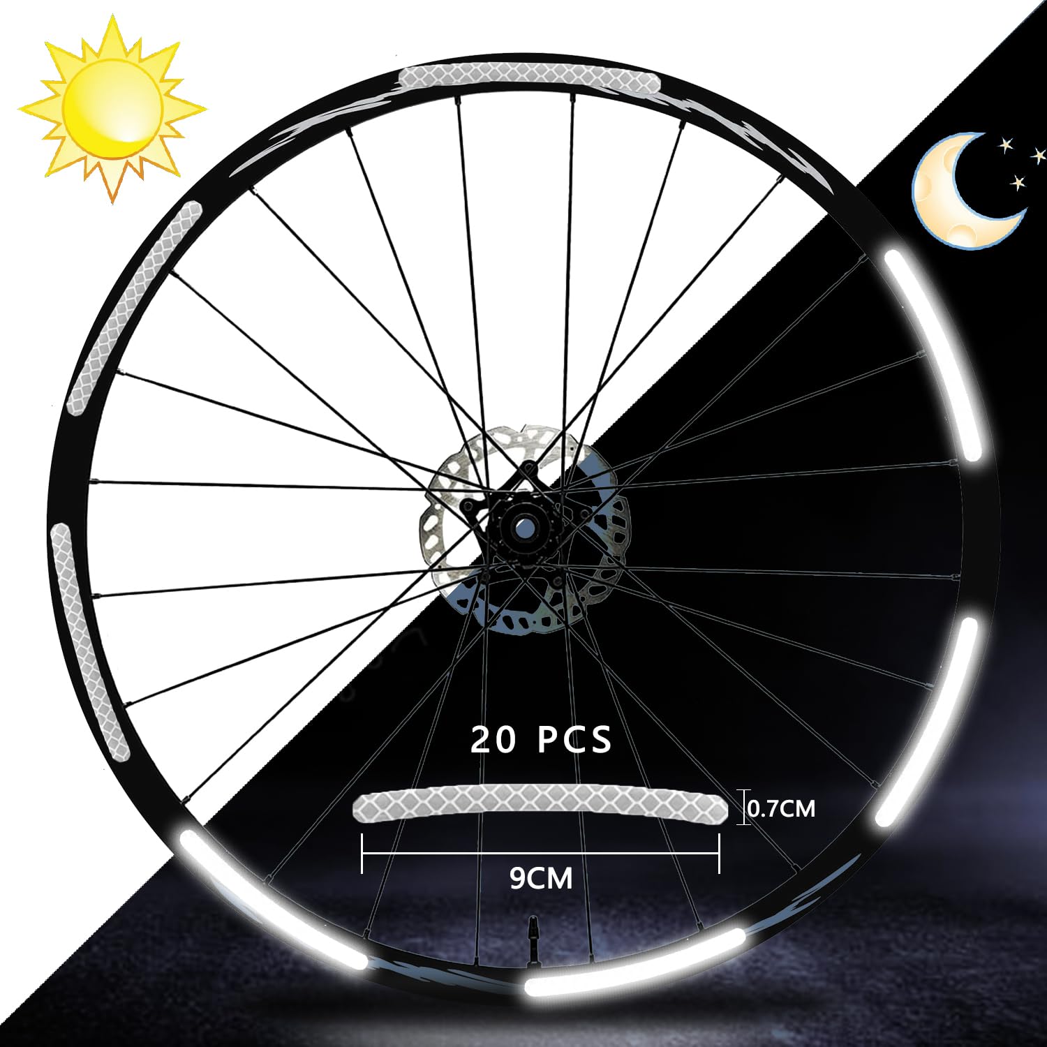 Béquille Latérale Réglable Pour Vélo 24 à 29 Pouces - Support Stable En Alliage Aluminium - Charge Max 36 Kg - ANWONE
