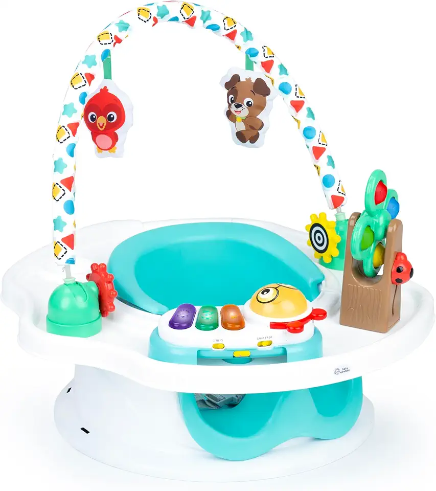 Baby Einstein SuperSeat Touch of Tunes 3-in-1 Activity Seat, with Music &amp; Lights, Ages 6 Months and Up