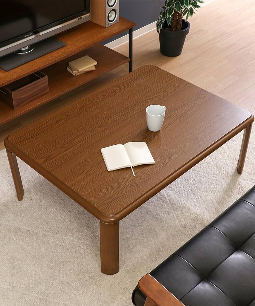 Amazon｜軽量 継脚 折りたたみ座卓 幅105cm 10575MBR 不二貿易