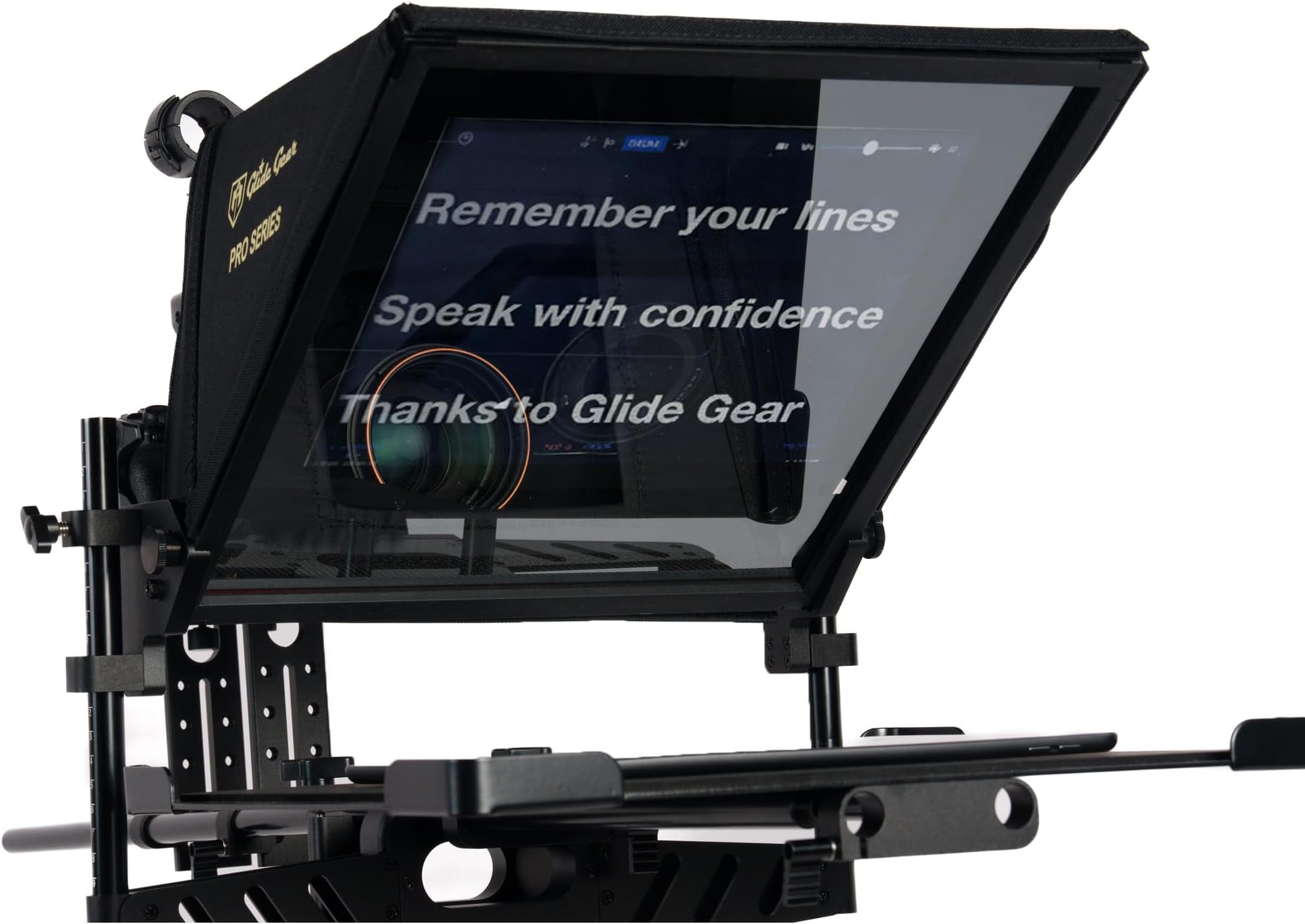 Glide Gear TMP 1000 Professional Video Camera Tablet Teleprompter