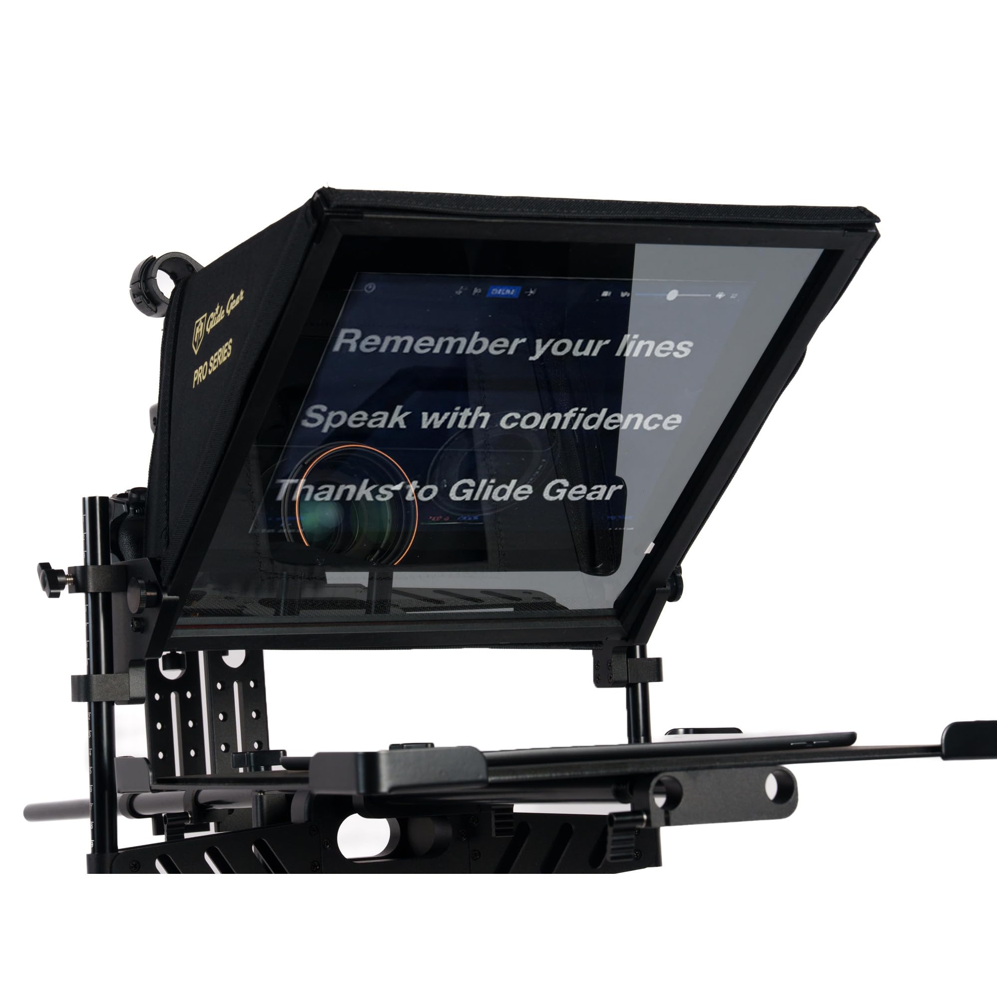 Glide Gear TMP 1000 Professional Video Camera Tablet Teleprompter