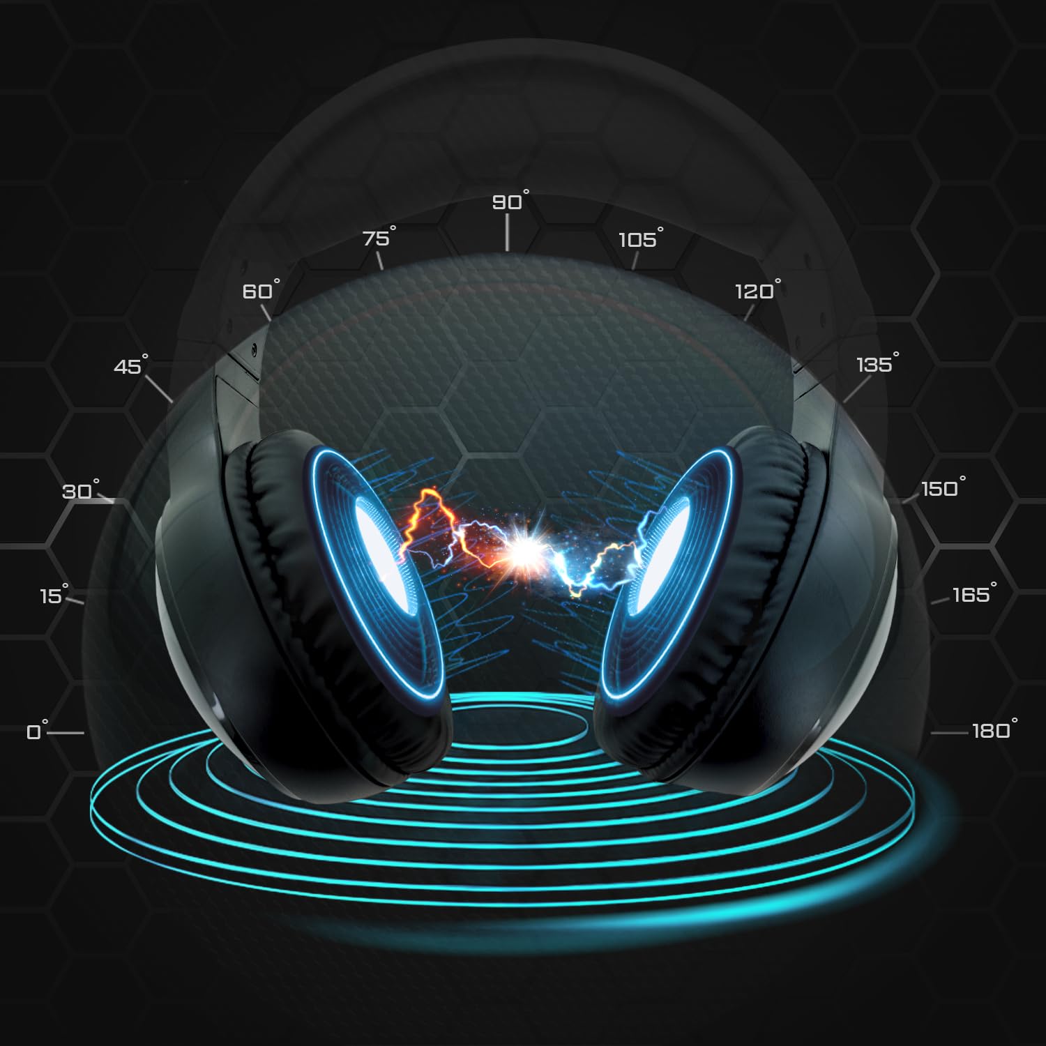 EMPIRE GAMING – 2024 Nowość - Icarus S16 Zestaw Słuchawkowy do Gier RGB - dla PS5, PS4, Xbox One/Series, PC, Mac, Smartfony, Tablety - Pilot - Dźwięk Stereo High Definition - Elastyczny mikrofon
