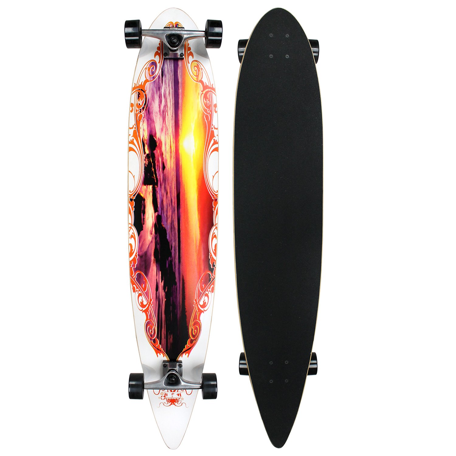 Krown City Surf Longboard Skateboard 22,9 x 116,8 cm