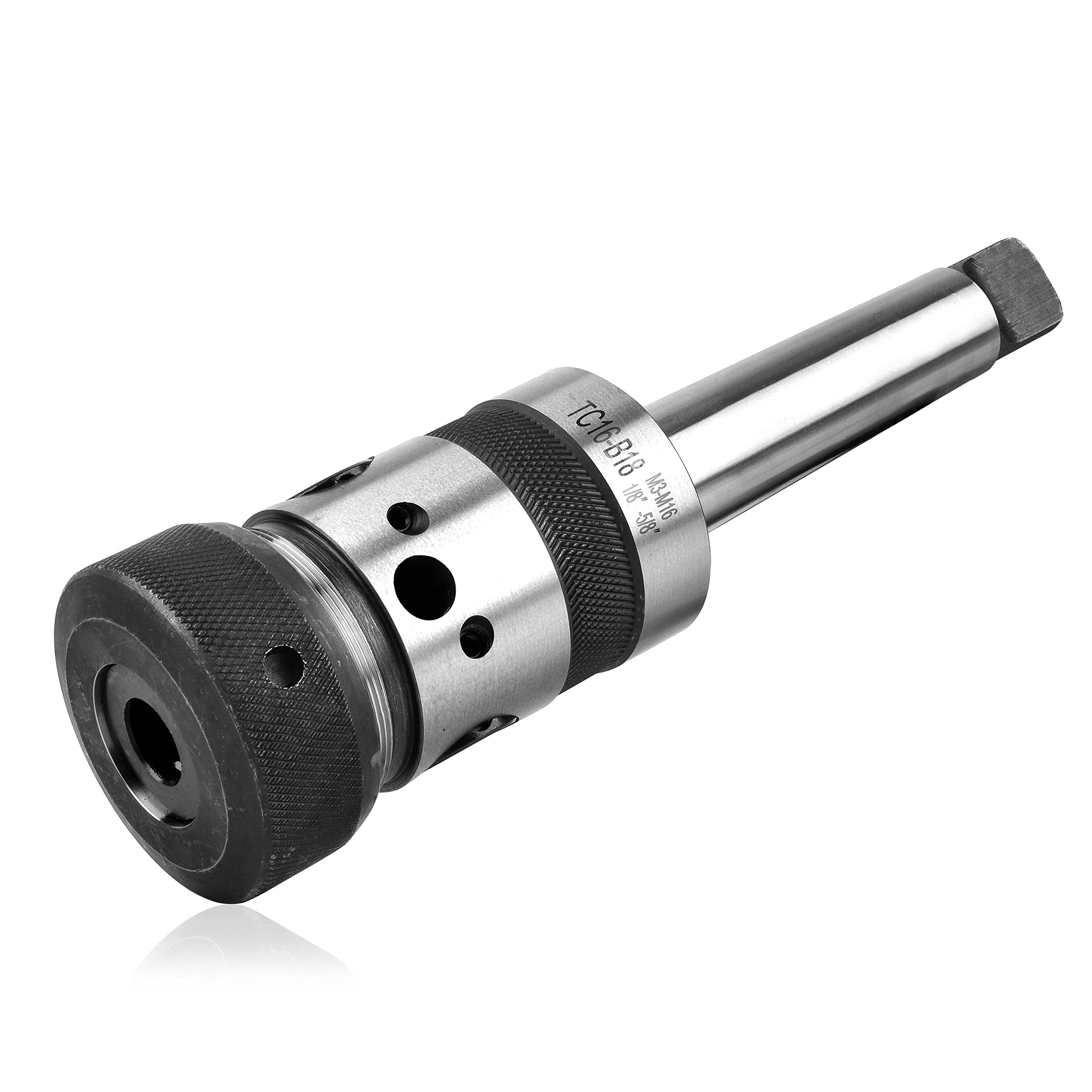 STAKO - Mandril roscado para taladros y máquinas de roscar M3-M16 cono B18