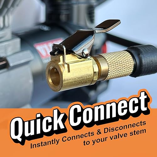 Miniatura 2 de Chuck Mates - Accesorio de conexión rápida prémium para infladores de neumáticos de tipo abierto (paquete de 1)