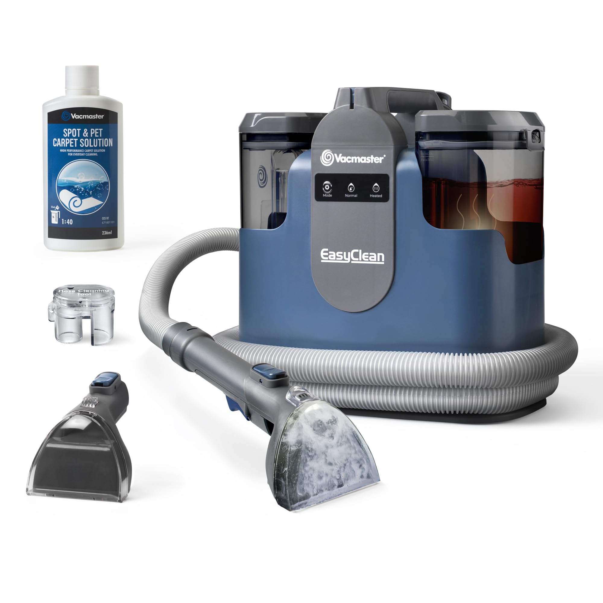 Vacmaster - EasyClean Thermo SCC1201H-01 Carpet Spot Cleaner - 500W - Blue