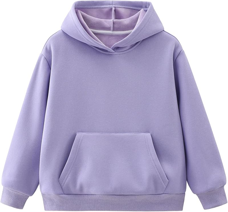 Girls Hoodies Fleece Long Sleeve Oversized 5-14Y