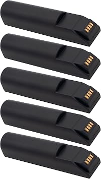 Upgrade Barcode Scanner Battery for Honeywell bat-scn01 3820 4820 1202g 5 Pack