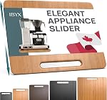 Ibyx Elegant Sliding Tray - Compatible with 4.5 Qt KitchenAid Stand Mixers and Other Heavy Appliances (Black)