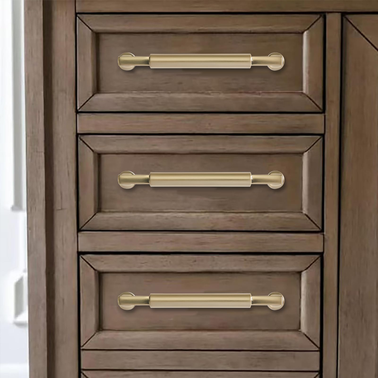 KHTUMEWARE-80345 Champagne Bronze Appliance Pulls CTC 12 in (305 mm) in Champagne Bronze — KHTUMEWARE