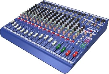 Midas DM16 16 Input Analogue Live and Studio Mixer with Midas Microphone Preamplifiers