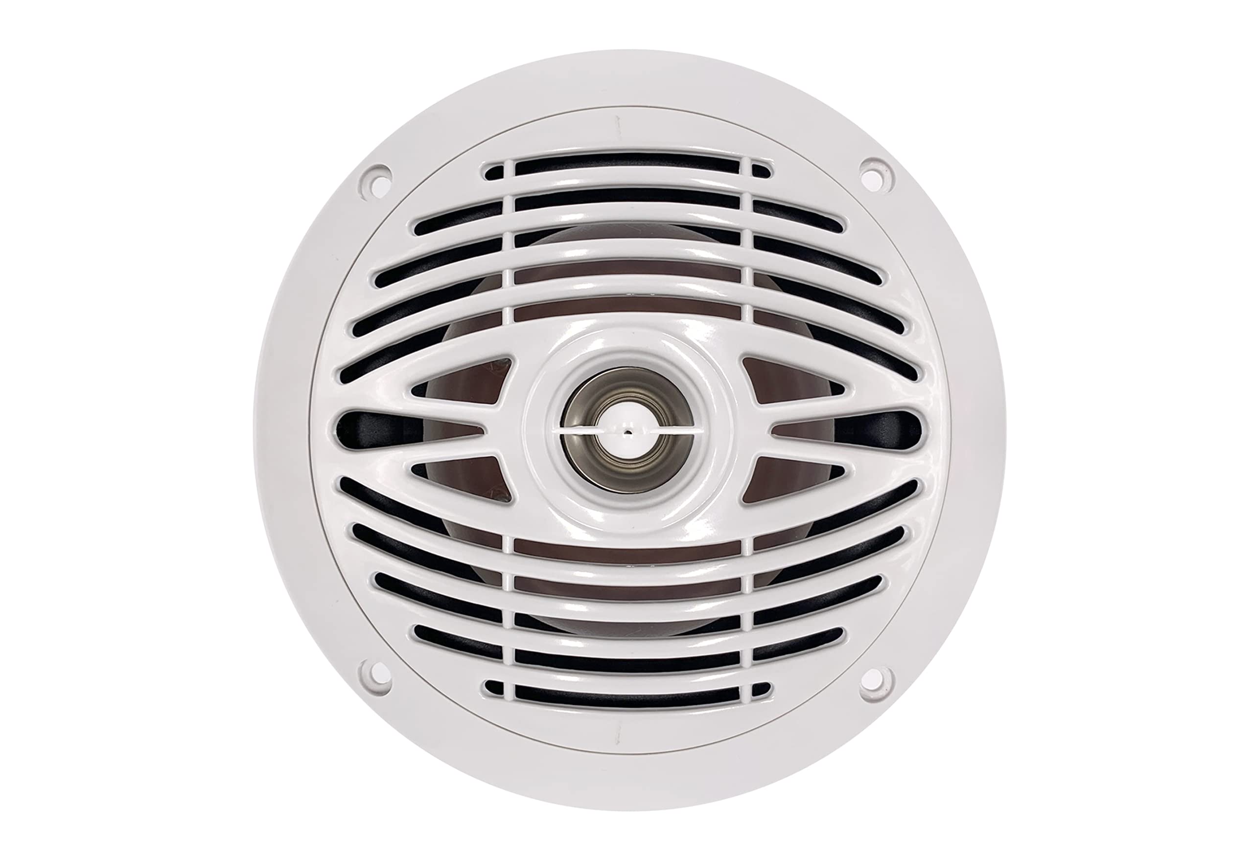 Juego de altavoces marinos KDX-Audio MARINE-165 de 6,5", 165mm, ideal para embarcaciones y sitios húmedos. Color blanco