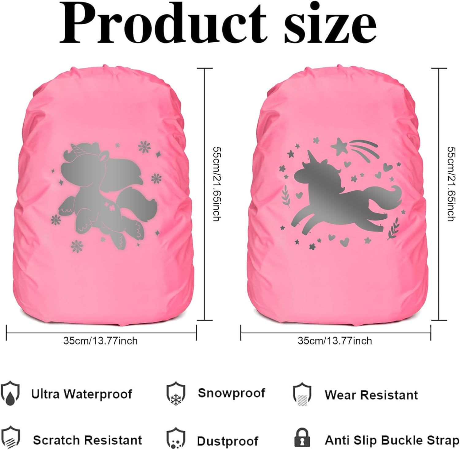 Regenhülle rucksack részletes nézet