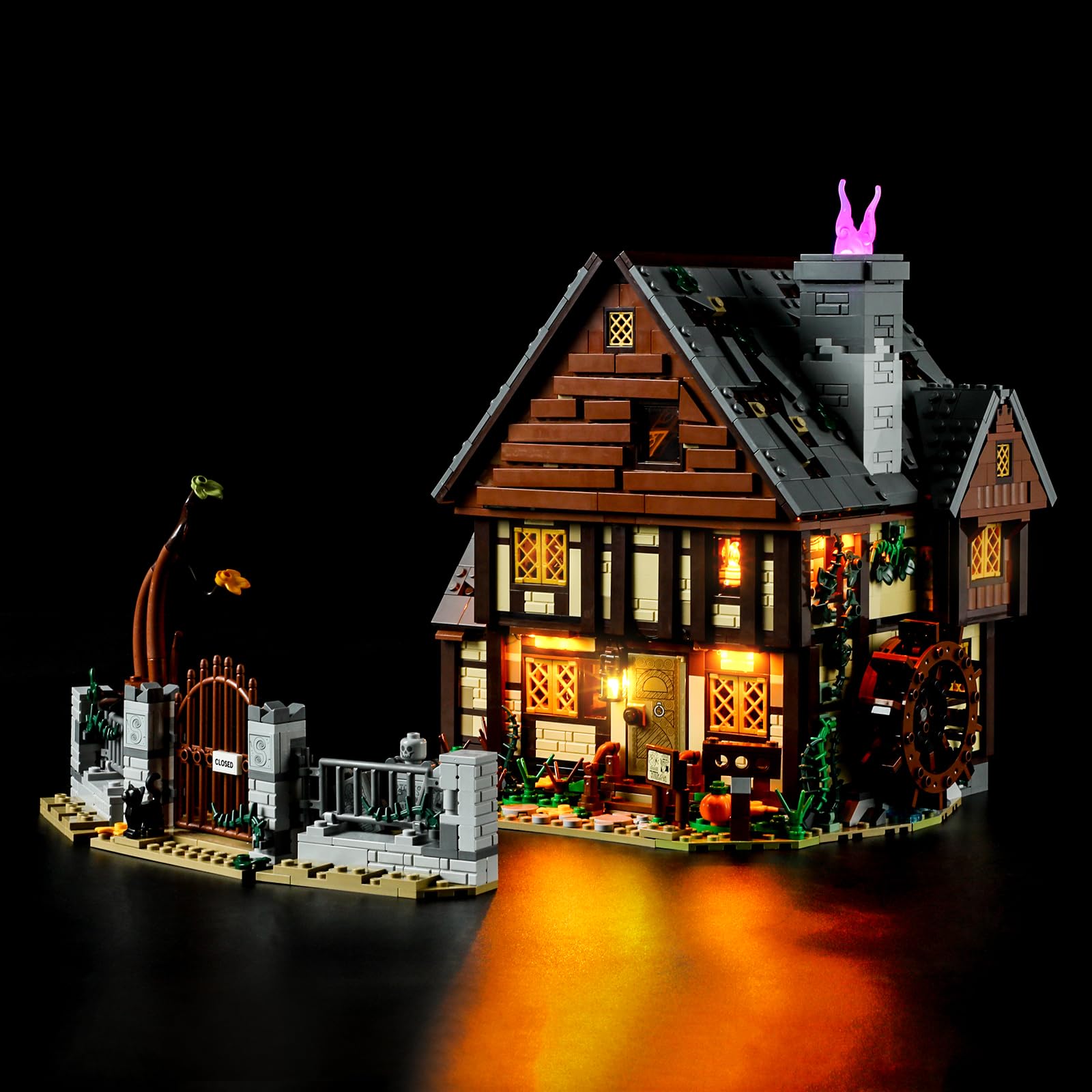 LIGHTAILING Led Lighting Kit for Lego- 21341 Disney Hocus Pocus: The Sanderson Sisters' Cottage Building Blocks Model - Image 2