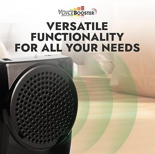 Vista 14 de Voicebooster Speak Out Amplificador de voz personal – Altavoz portátil recargable con micrófono con cable para profesores, guía turístico