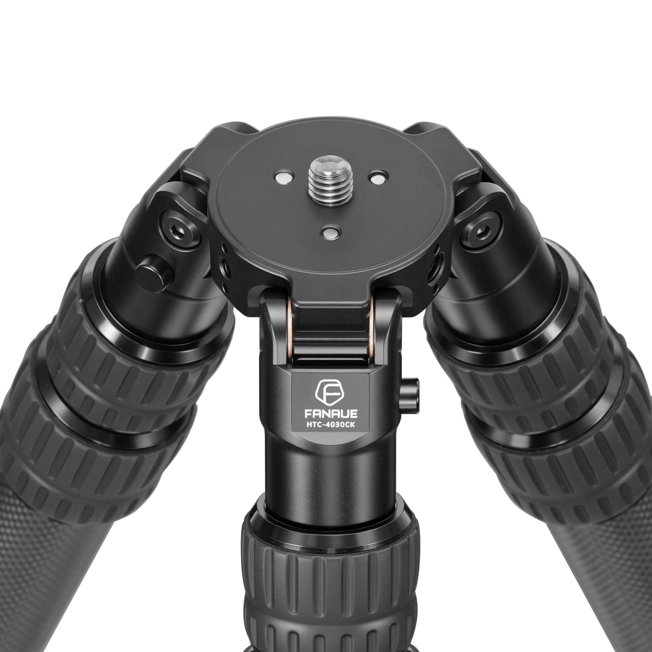 Treppiede in fibra di carbonio, treppiede professionale per fotocamera da 172,7 cm, compatto e leggero, con gambe a 3 sezioni, carico fino a 18,1 kg, per fotocamera DSLR - 4030