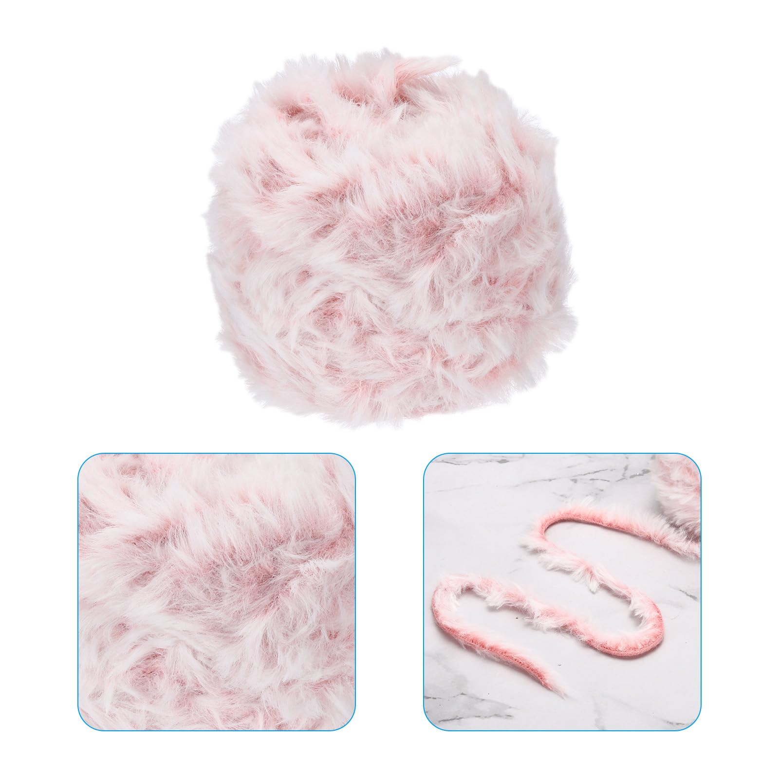 PATIKIL 35yds Faux Fur Yarn - Image 3