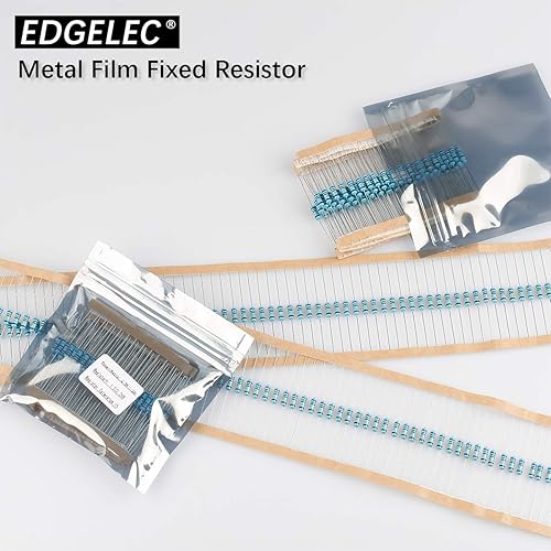 Miniatura 3 de 100 resistencias 12 W (0.5 Watt) 1% tolerancia de película metálica, múltiples valores de resistencia opcional