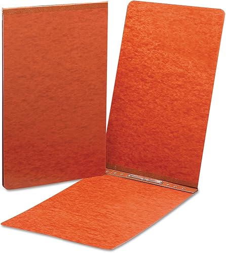 Smead PressGuard - Cubierta para carpeta, cierre superior de punta de metal con compresor, capacidad de 3 pulgadas, 11 x 17 pulgadas, rojo, 10 por