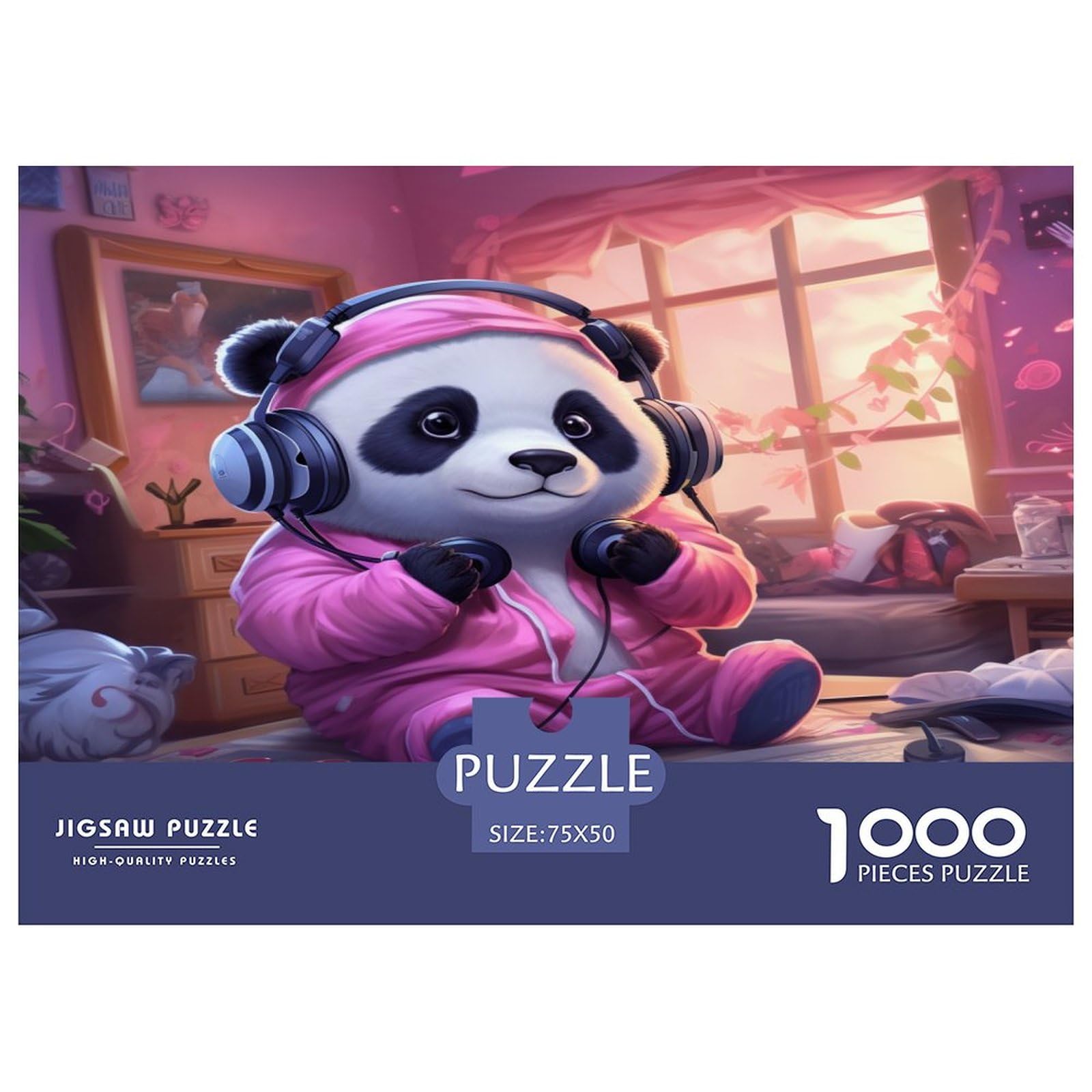 Puzzle, Nadmuchiwany Bałwan Dla Dorosłych Zabawa Niebieski Bałwan Puzzle Jigsaw Edukacja Domowa Gra Zabawka Intelektualna Gra Zabawka Antystresowa/Style-5/1000Pcs (75X50Cm)