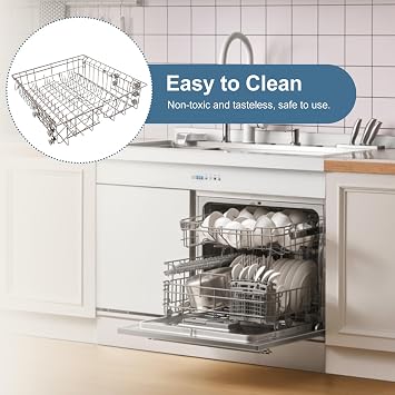 2026 UPGRADEDDD82-01074A Middle Rack Assembly Replacement Parts Fit for Samsung Dishwasher Dishrack DW80R5061,DW80R5060,DW80K7050UG,DW80K5050US Series