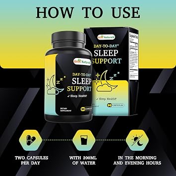 Best Naturals Melatonin Sleep Support Supplement - 90 Veg Capsules