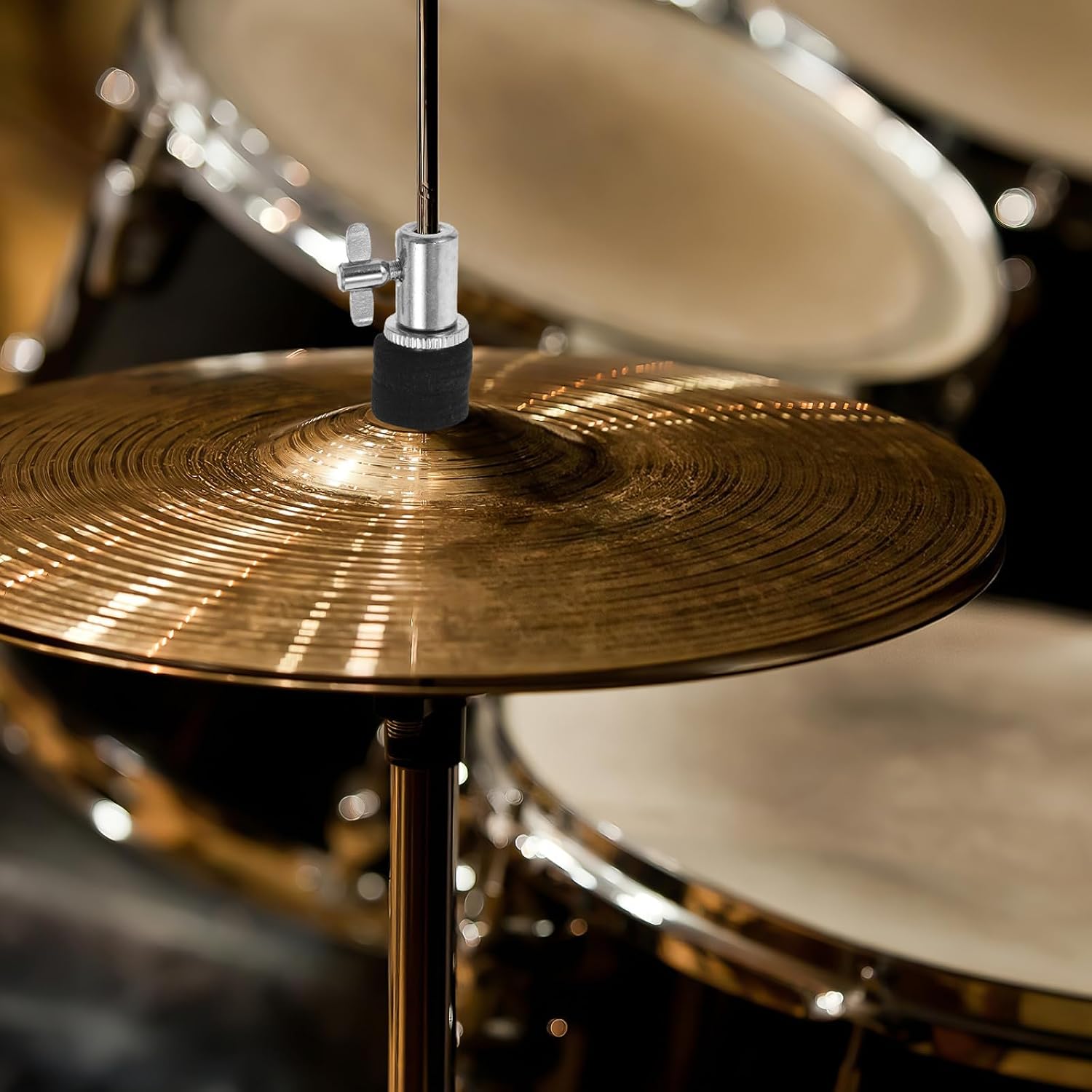 Metal Hi Hat Clutch for Drum Set Accessories, Silver