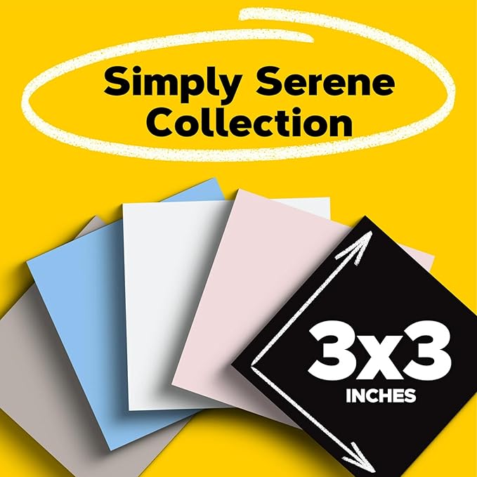 Notas Adhesivas 5 Pads Cuadradas Multicolor miniatura 3