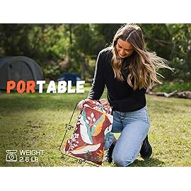 WEKAPO Inflatable Couch Air Lounger Chair - Camping & Beach Accessories, Portable Blow up Sofa for Hiking, Lawn, Indoor/Outdoor Movies & Music Festivals. Lightweight and Easy to Set Up Air Hammock