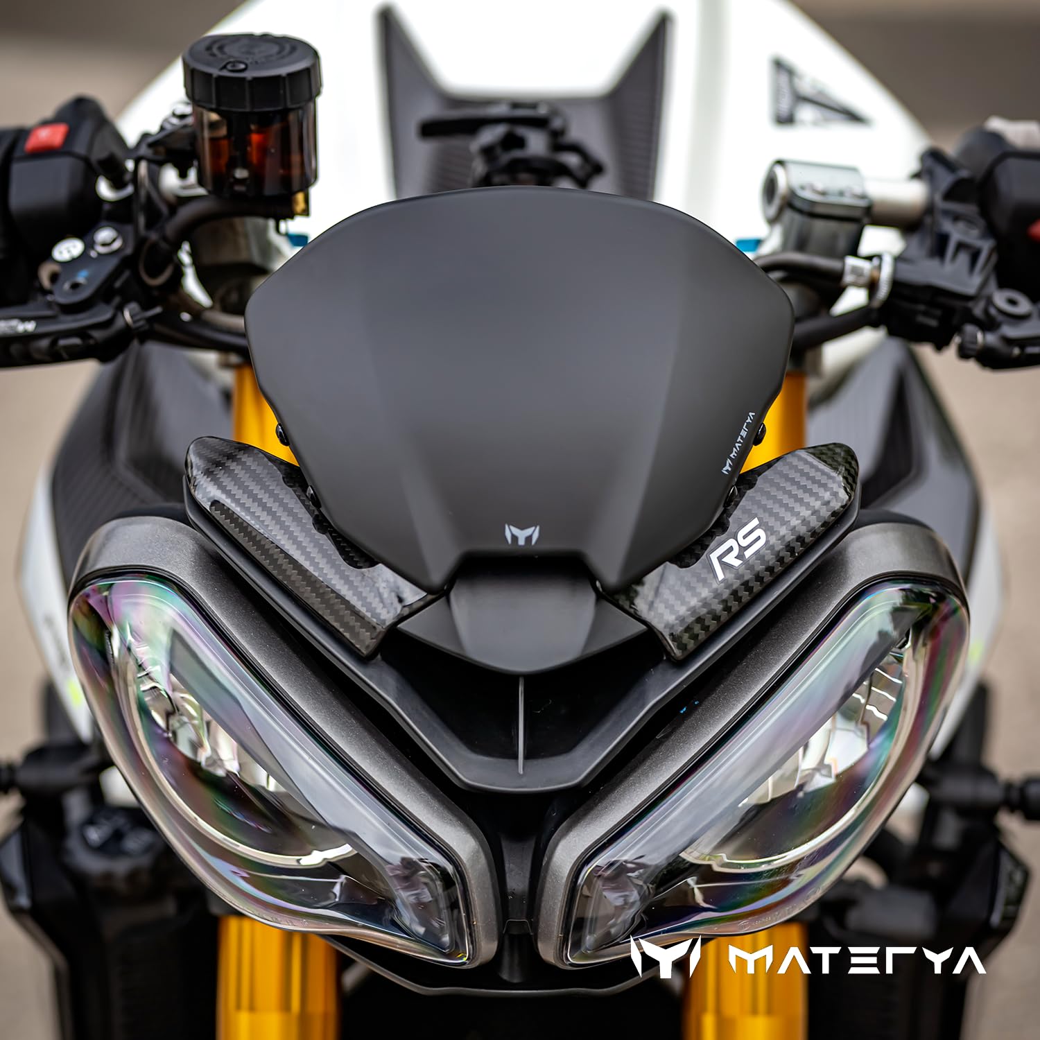 Materya - Flyscreen per Triumph Street Triple 765 RS MY 23-24 (765 RS)