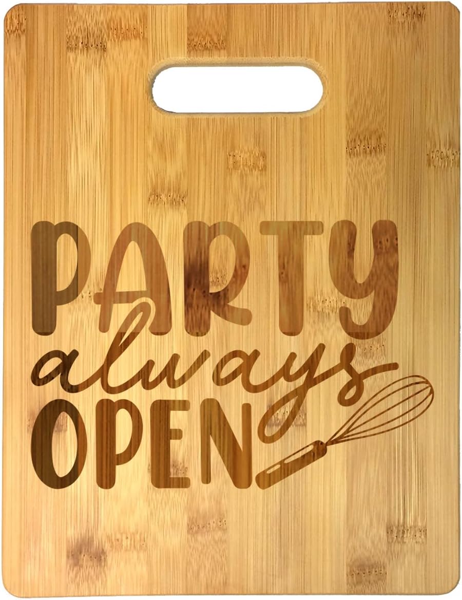 Decorative Bamboo Cutting Board Kitchen Designs (Party Always Open)