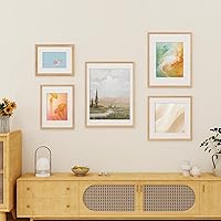 Vista 187 de Fun Memories Portarretratos de metal de 16 x 20 pulgadas con paspartú de 11 x 14 pulgadas, acabado de aluminio cepillado, parte delantera de vidrio