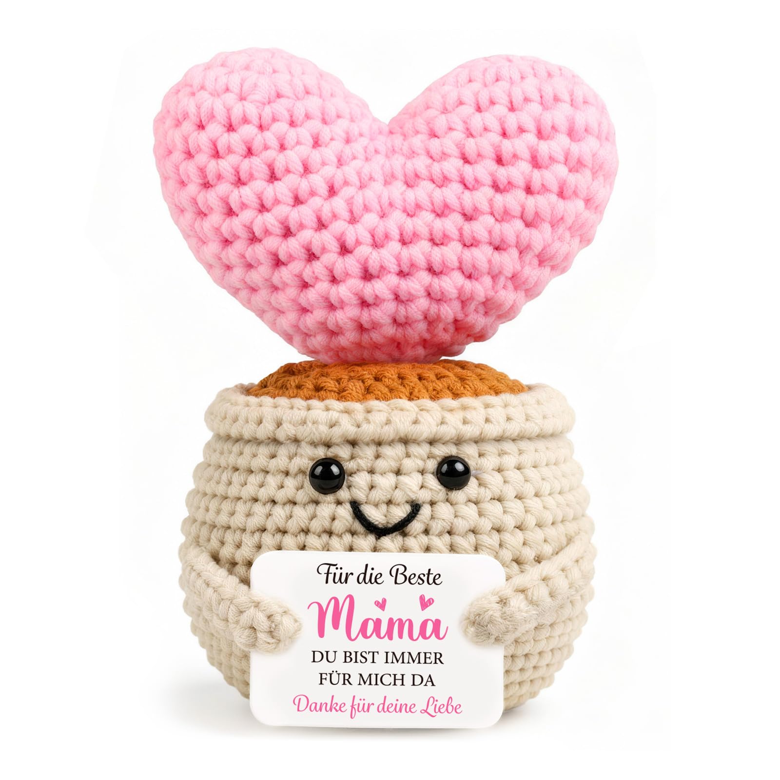 Giftota Geschenke für Mama - Muttertagsgeschenk - Geburtstagsgeschenk für Mama - Geschenke für Frauen - Dankeschön Geschenk - Pocket Hug - Glücksbringer - Danke Sagen Geschenkidee von Tochter & Sohn
