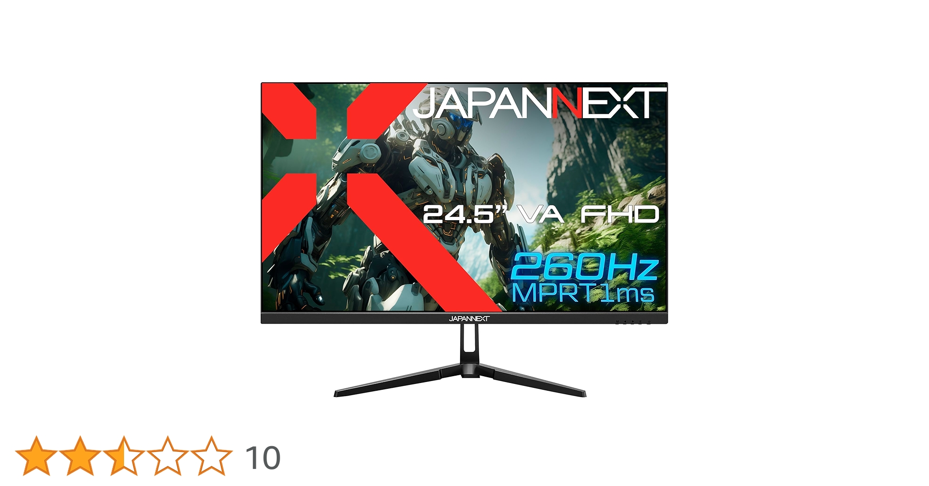 JAPANNEXT 24.5インチ 260hz FHDゲーミングモニター Amazon.co.jp: JAPANNEXT 24.5インチ ゲーミングモニター 260Hz