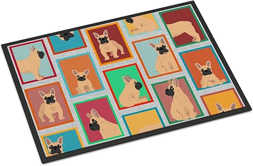 Vista 673 de Caroline's Treasures MLM1087MAT - Felpudo de perro de montaña bernés de 18 x 27 pulgadas, para interiores y exteriores, para entrada, Bernese