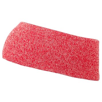 Stretch Marled Thick Headband - Red OSFM