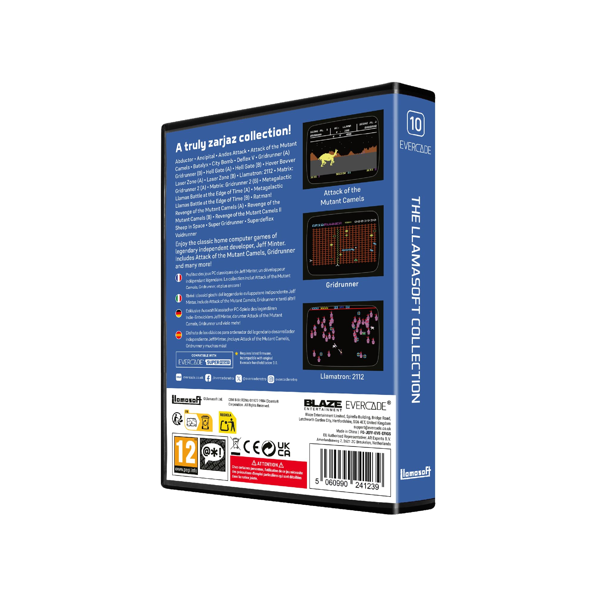 Blaze Evercade The Llamasoft Collection - 3