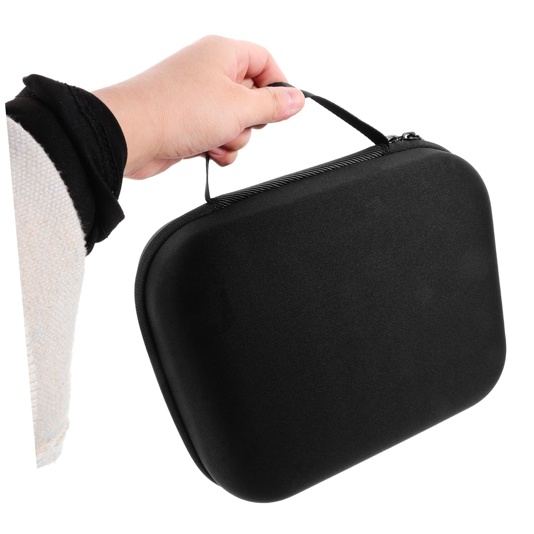 VILLCASE Custodia in Eva per Cuffie Cerniera Protezione Anti-pressione e Anti-caduta Include Due Piccole Borse Rete per Riporre Altri Oggetti per Uso Quotidiano e Attività all Aperto