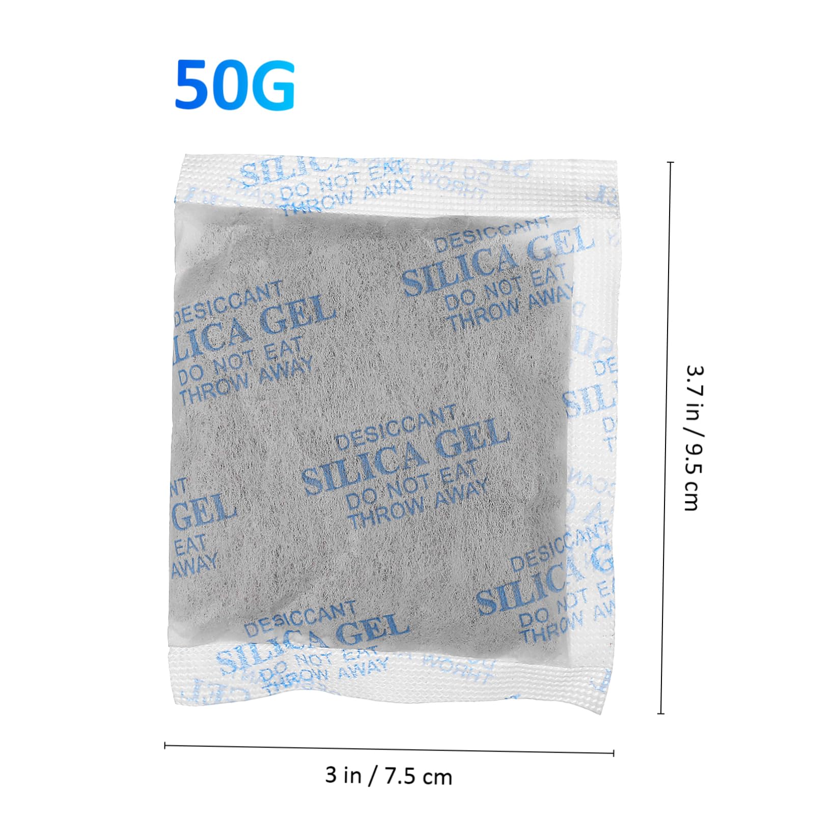 Alipis 30 Paquetes de Gel de Sílice Desecante para Almacenamiento de Alimentos y Ropa, 50 G por Paquete