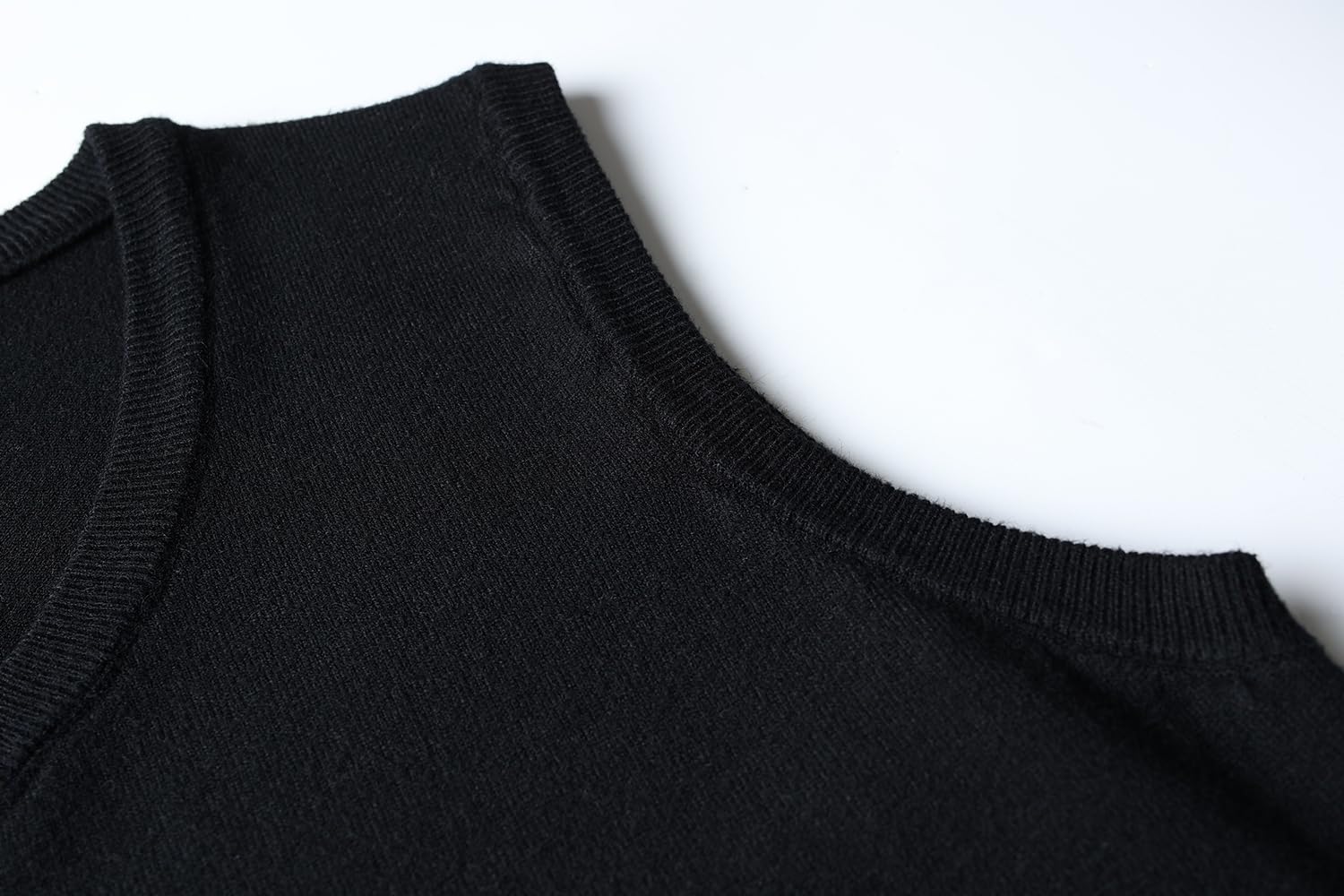 Hombre Invierno Sin Mangas con Cuello En V Chaleco Casual de Negocios Casual Suéter Sin Mangas Punto Chaleco suéter Caballero Suéter Cardigans Tank Tops