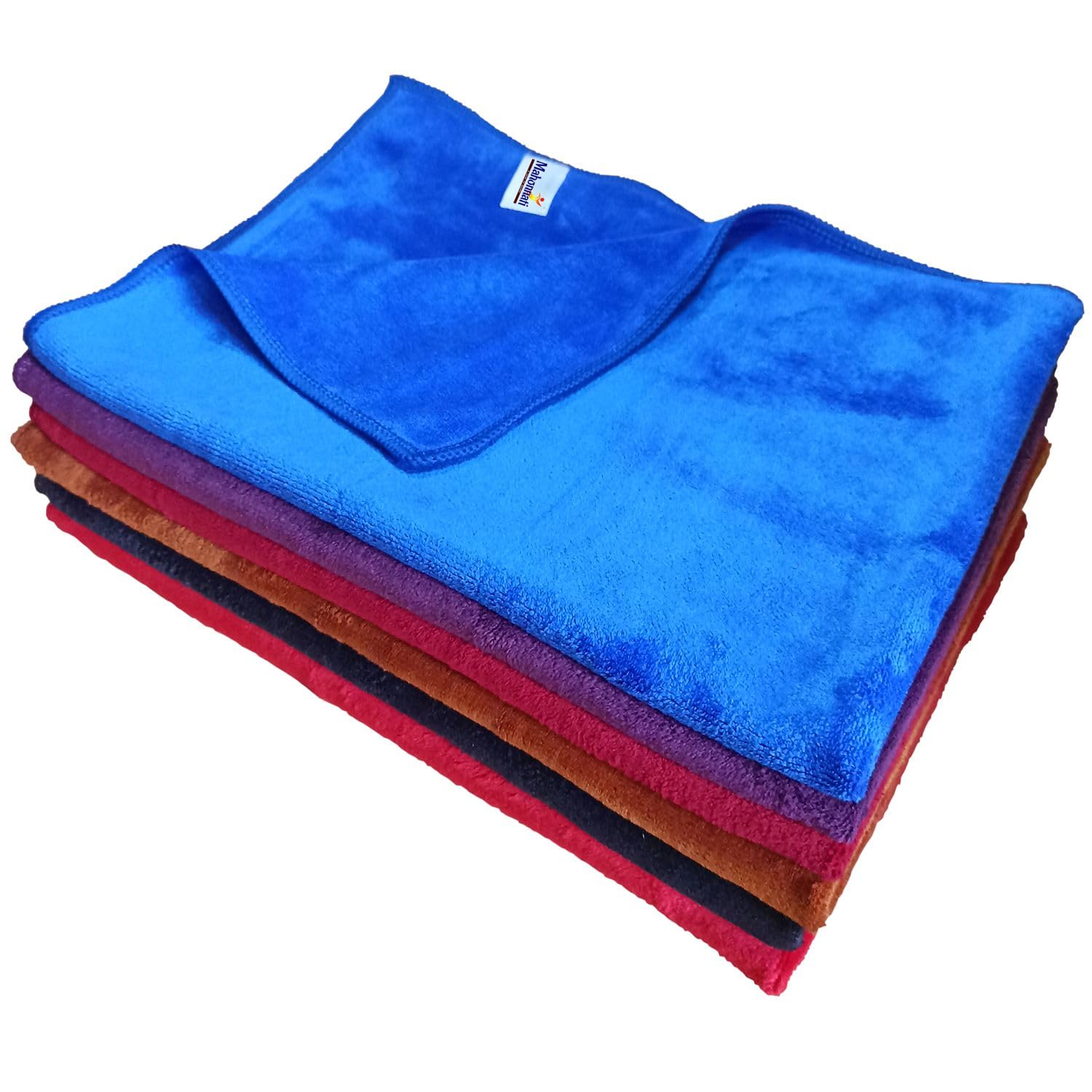 Mahonnati Microfiber Cleaning Cloth 400 Gsm 40X60Cms Mixed-Color Highly Absorbent Lint And Streak Free Cleaning Cloth For Home, Kitchen, Glass And Car(Pack Of 6), Multicolor (B0CFXNMNDF) Amazon Price History, Amazon Price Tracker