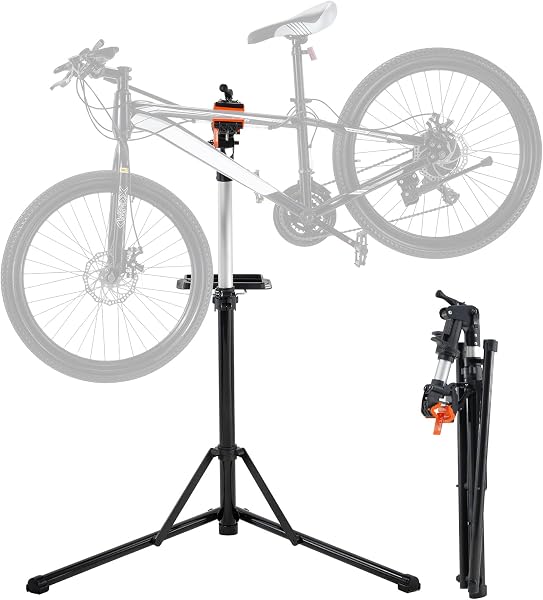 VEVOR Bike Repair Stand, 66-105 LBS Heavy-duty Bicycle Repair Stand, Adjustable Height Bike Maintenance Workstand with M