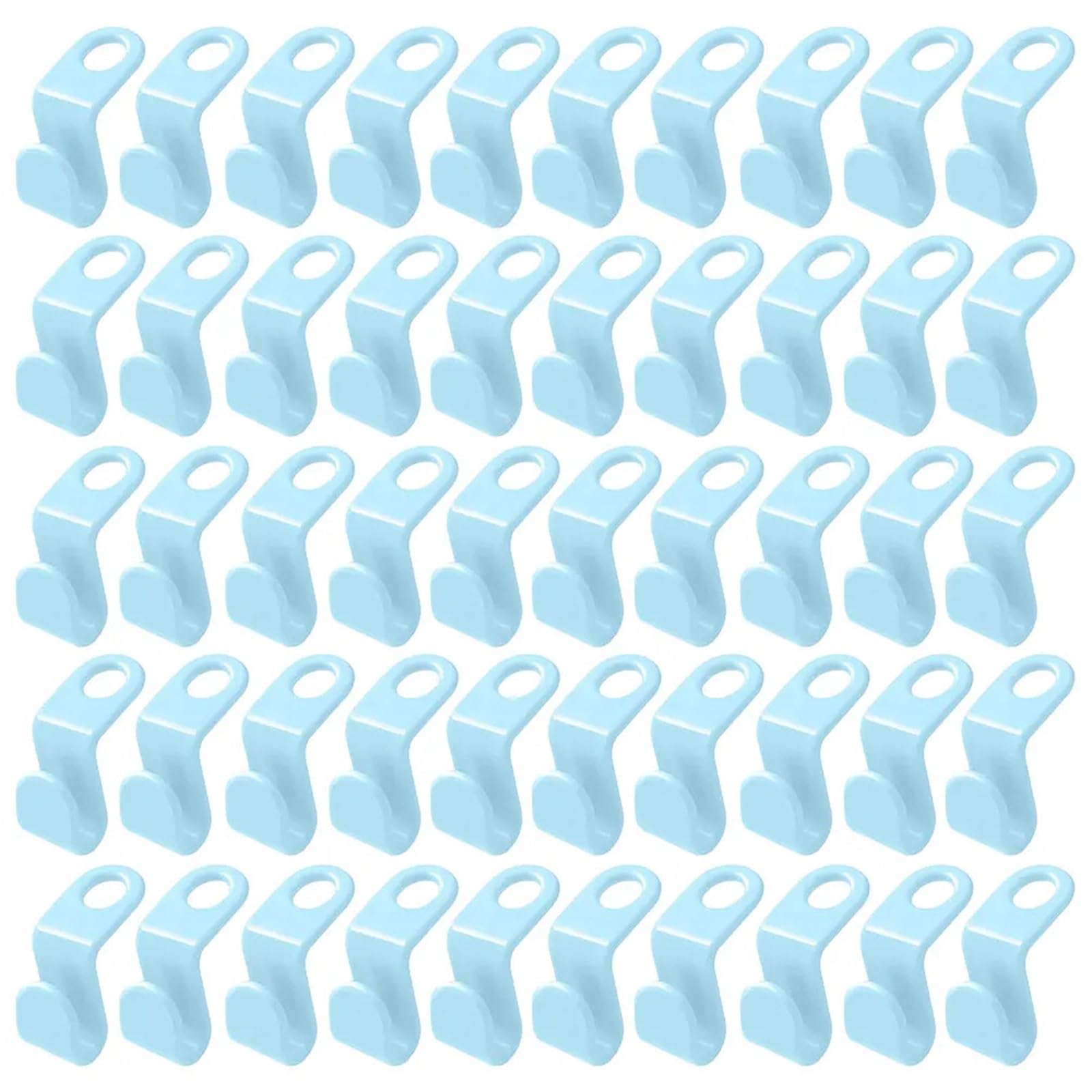 Hangers for Clothes Space Savers 260Pcs Clothes Hanger Connector Hook(Blue)