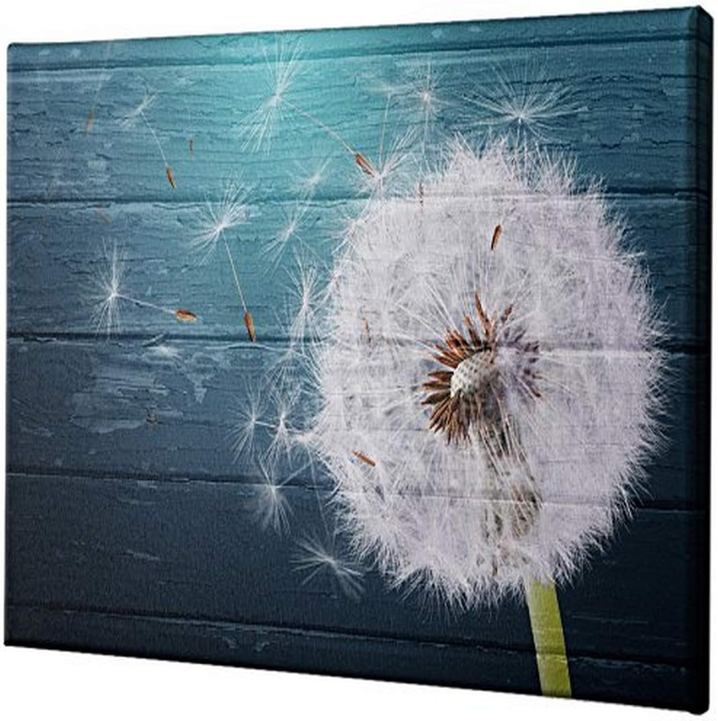 Epic Graffiti 'Wood Series: Dandi Blue' Canvas Wall Art, 12" x 18"