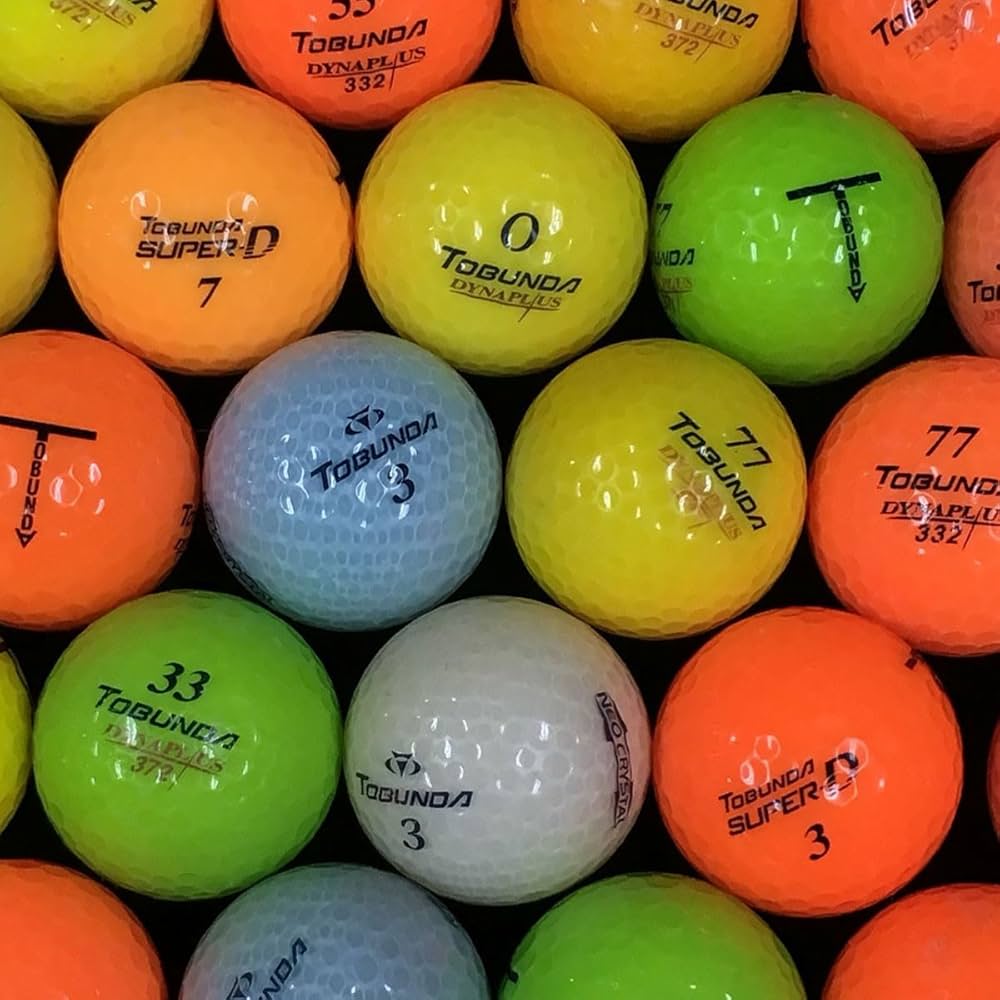 Amazon.co.jp: Lost Ball トブンダ 飛距離重視 混合 ボール 30個