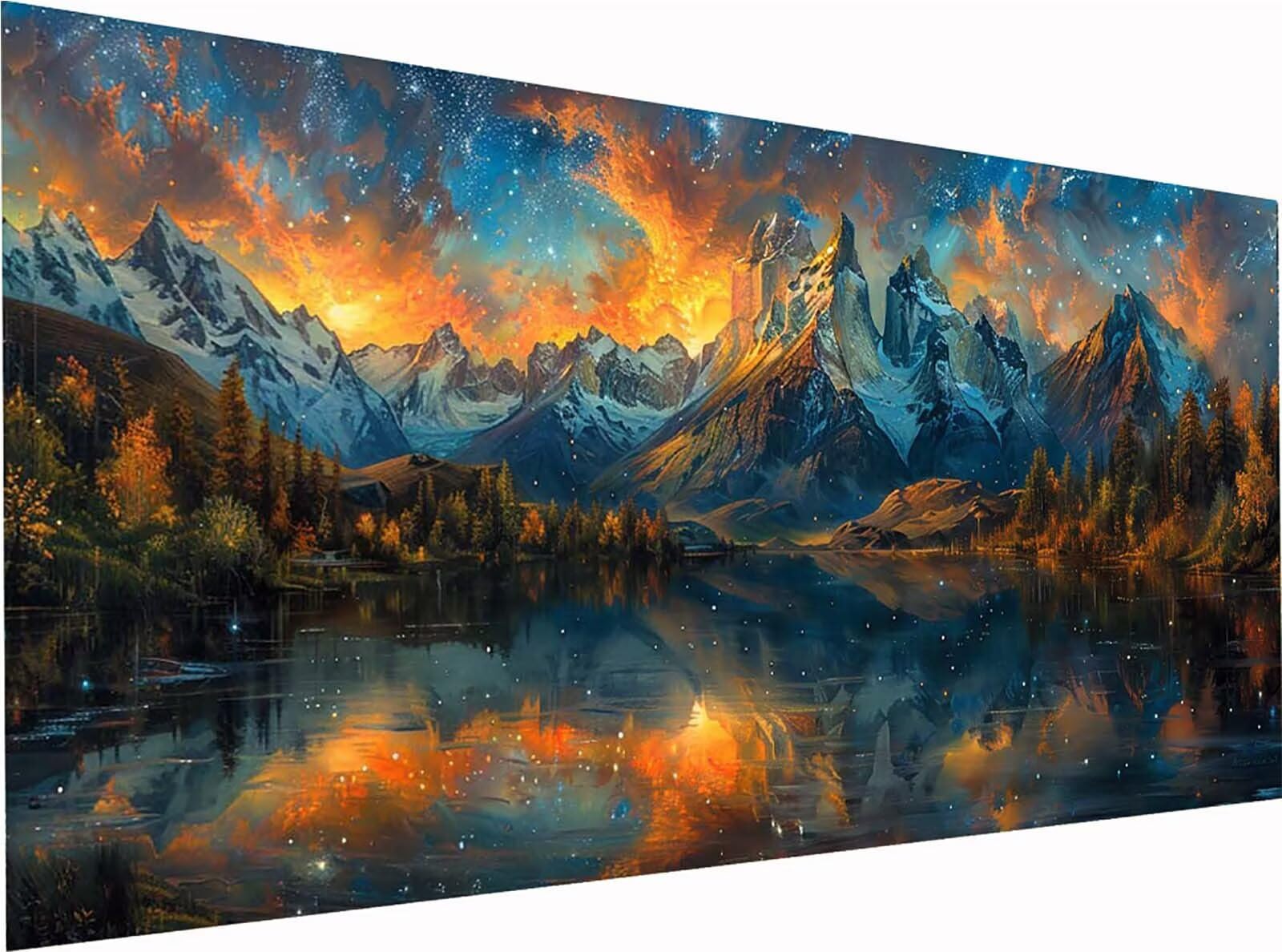 Montagna Diamond Painting Grandi Dimensioni 50x100cm, Diamond Painting R-42